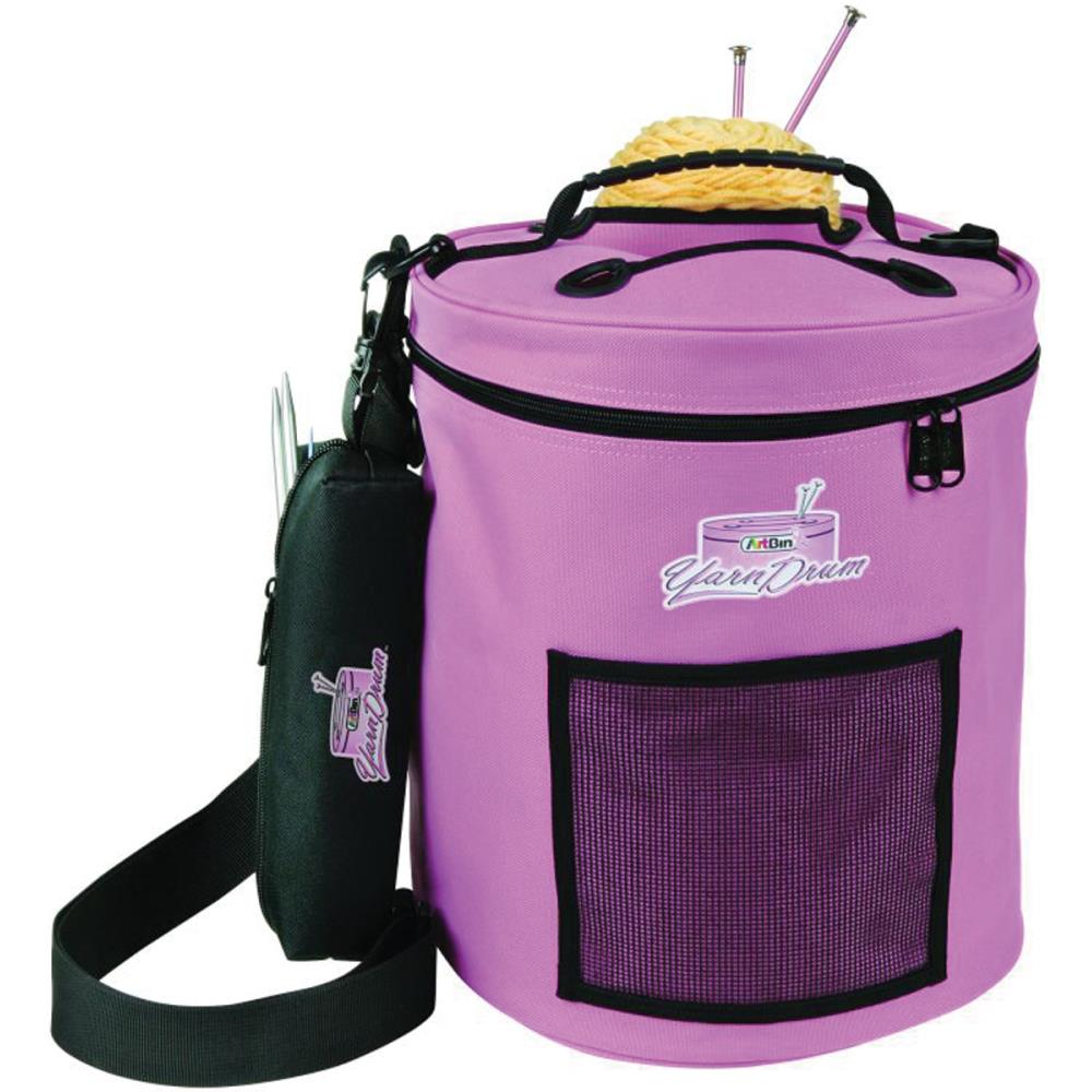 ArtBin Yarn Drum 12"X12.75" - Pink